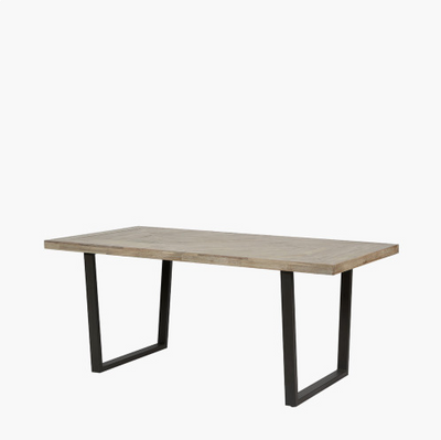Macey Acacia Wood Dining Table (180cm)