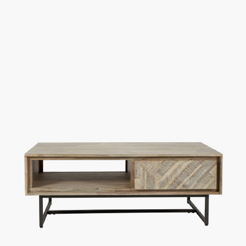 Macey Acacia Wood Coffee Table