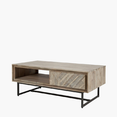 Macey Acacia Wood Coffee Table