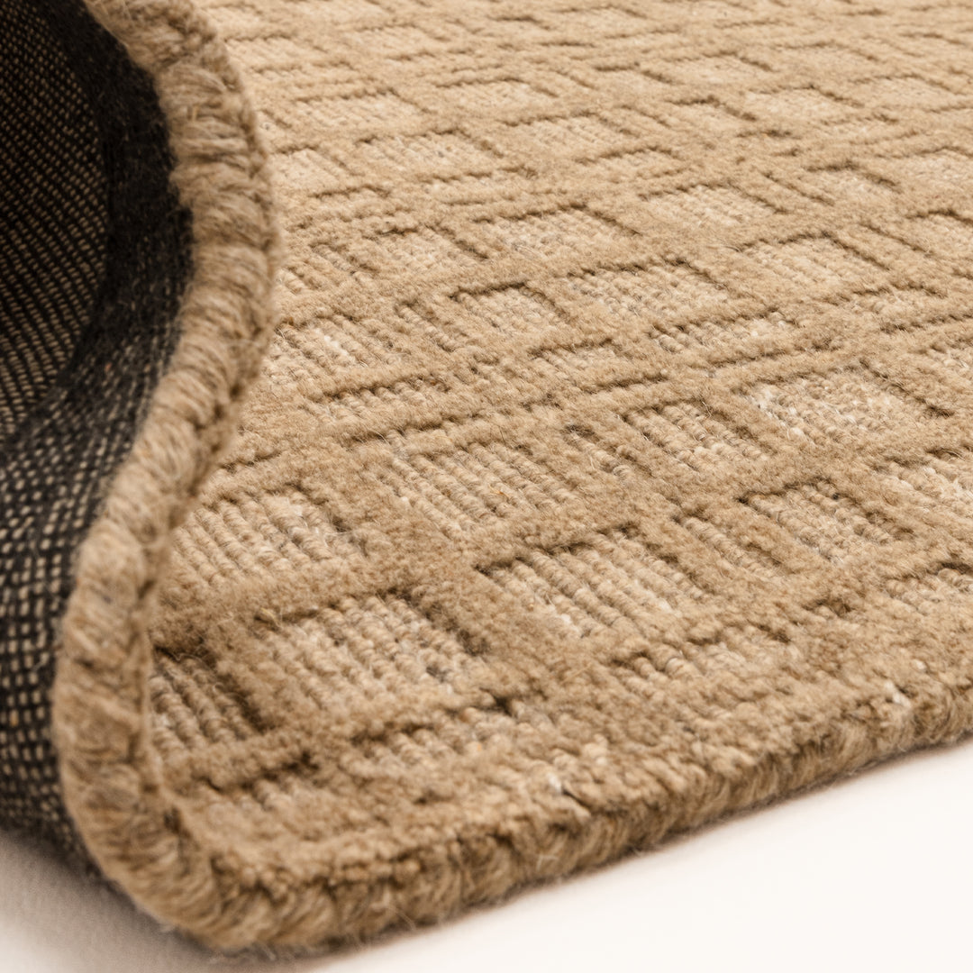 Thatch Wool Mix Rug - Honey