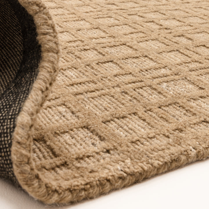 Thatch Wool Mix Rug - Honey