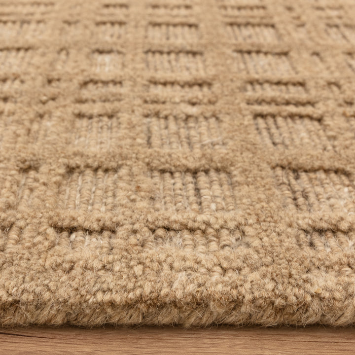 Thatch Wool Mix Rug - Honey