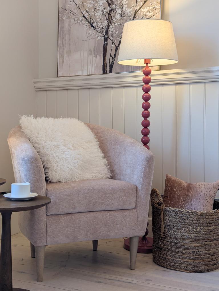 Tubby Tub Chair - Rose