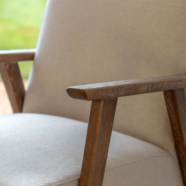 Nyla Armchair - Natural Linen