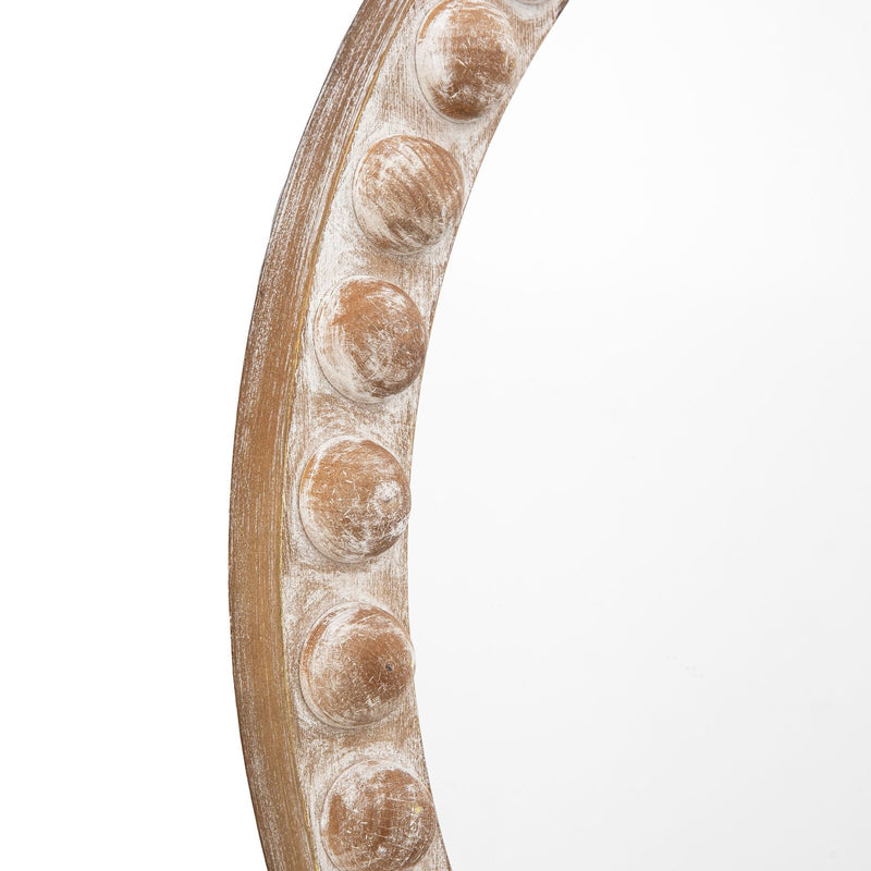 Milton Round Bobble Mirror - Small