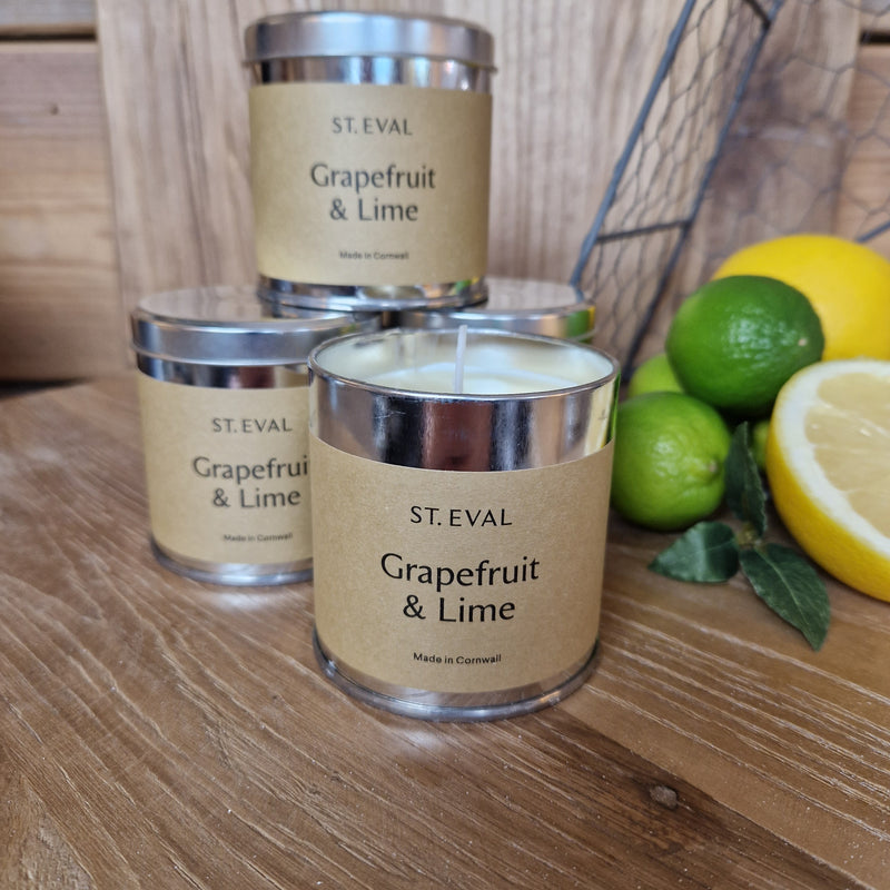 St. Eval "Grapefruit & Lime" Tinned Candle