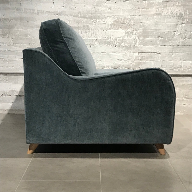 Isla Left-Facing Corner Chaise with Footstool